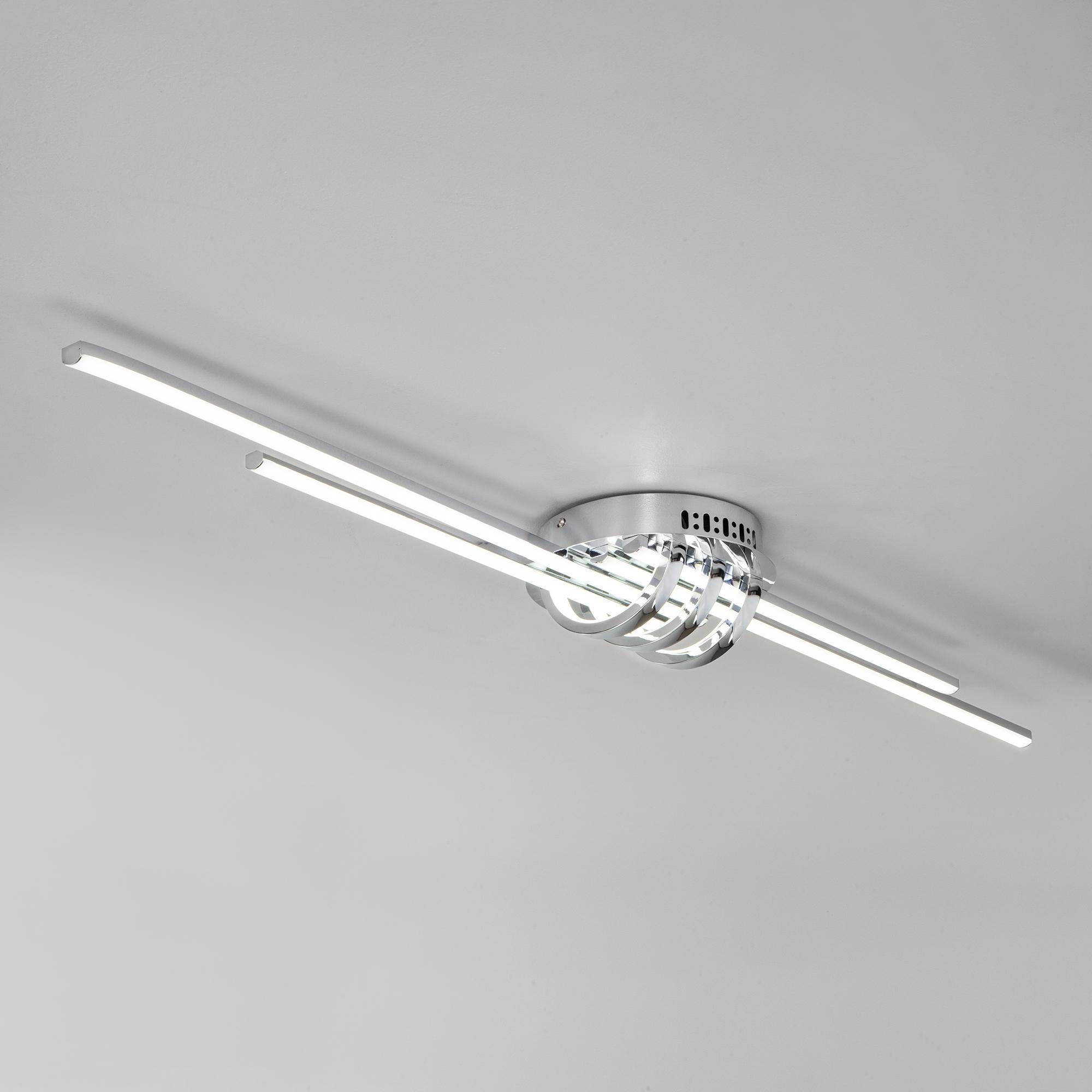 Потолочный светильник с пультом Eurosvet 90243/4 хром