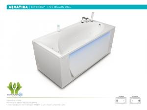 Ванна Aquatika КИНЕТИКА 170х80х61 STANDART