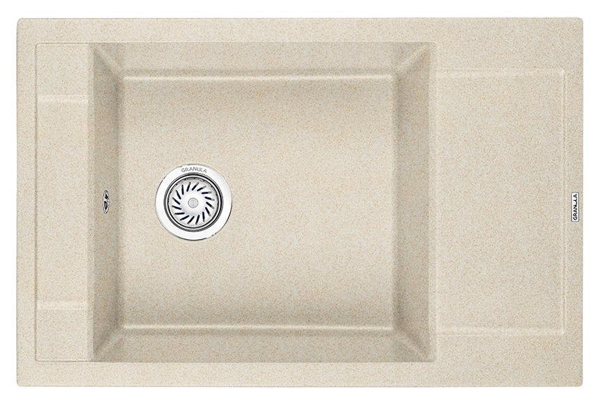 Врезная кухонная мойка Granula 7806 пирит