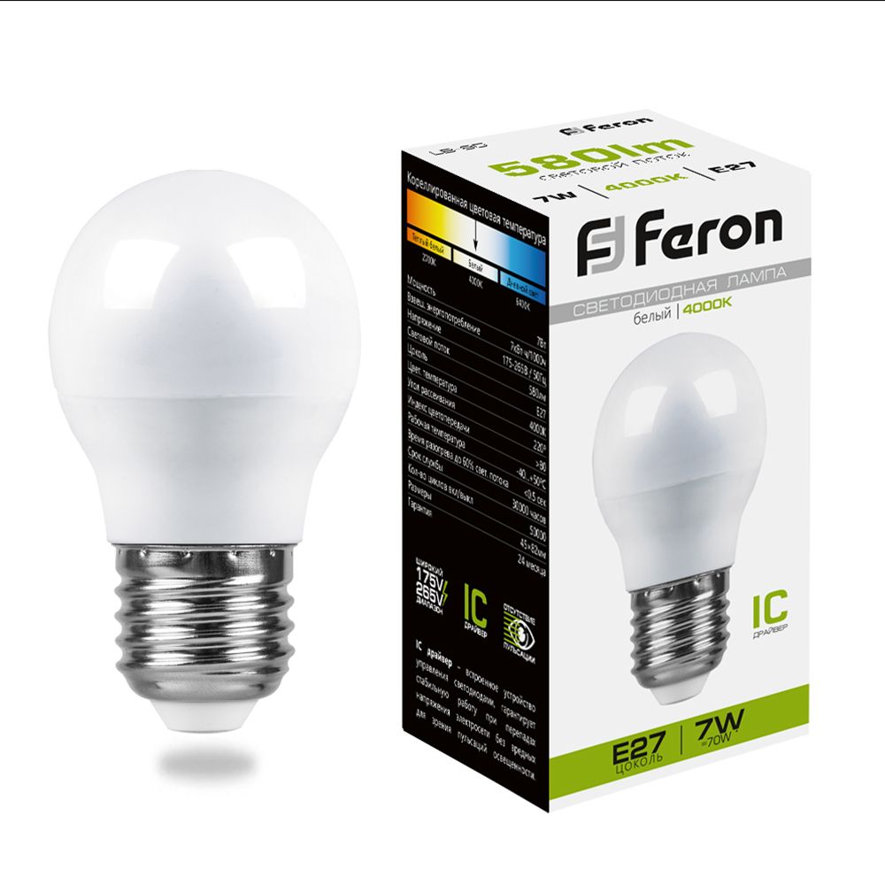 Лампа светодиодная Feron LB-95 25482