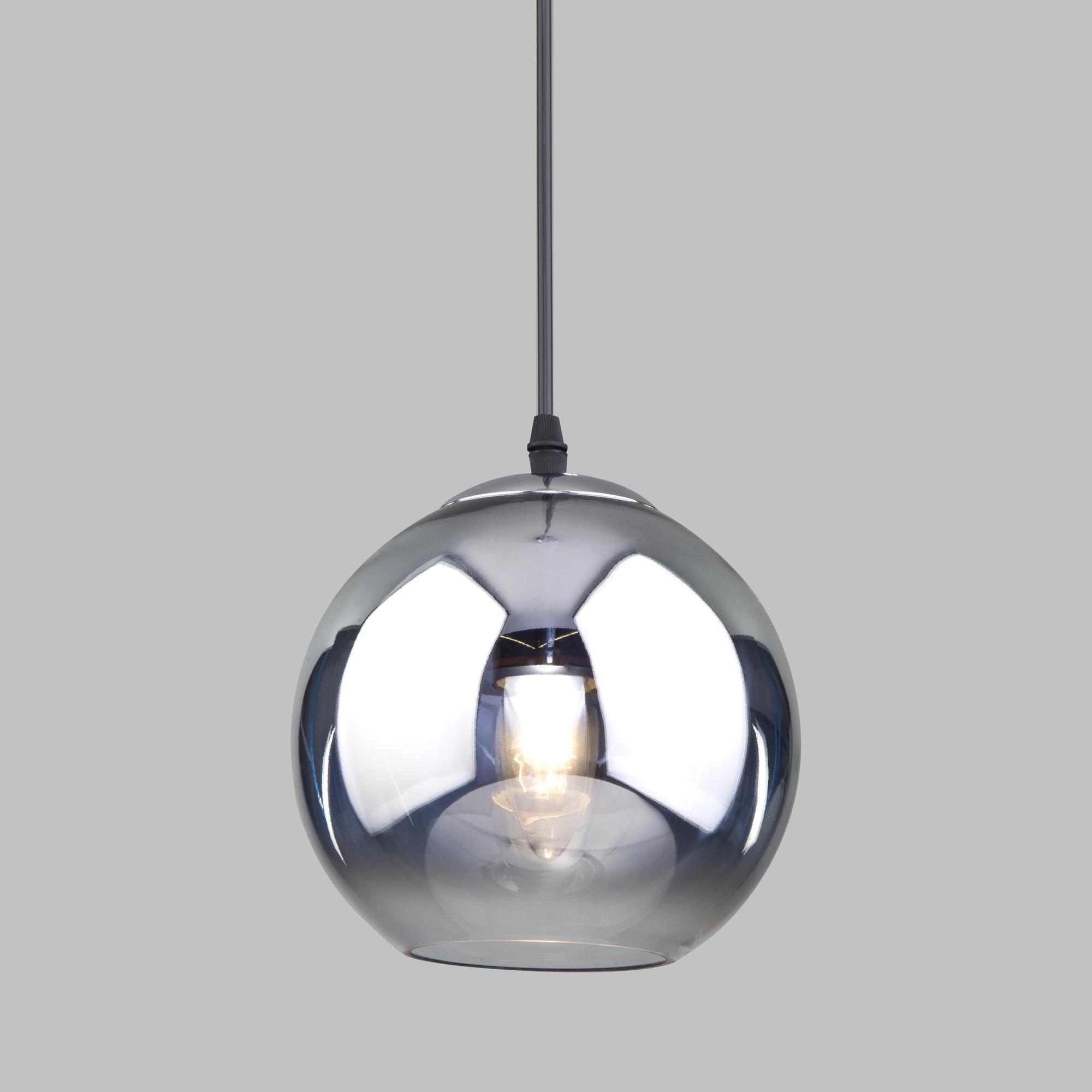 Подвесной светильник с плафоном Eurosvet 50200/1 дымчатый