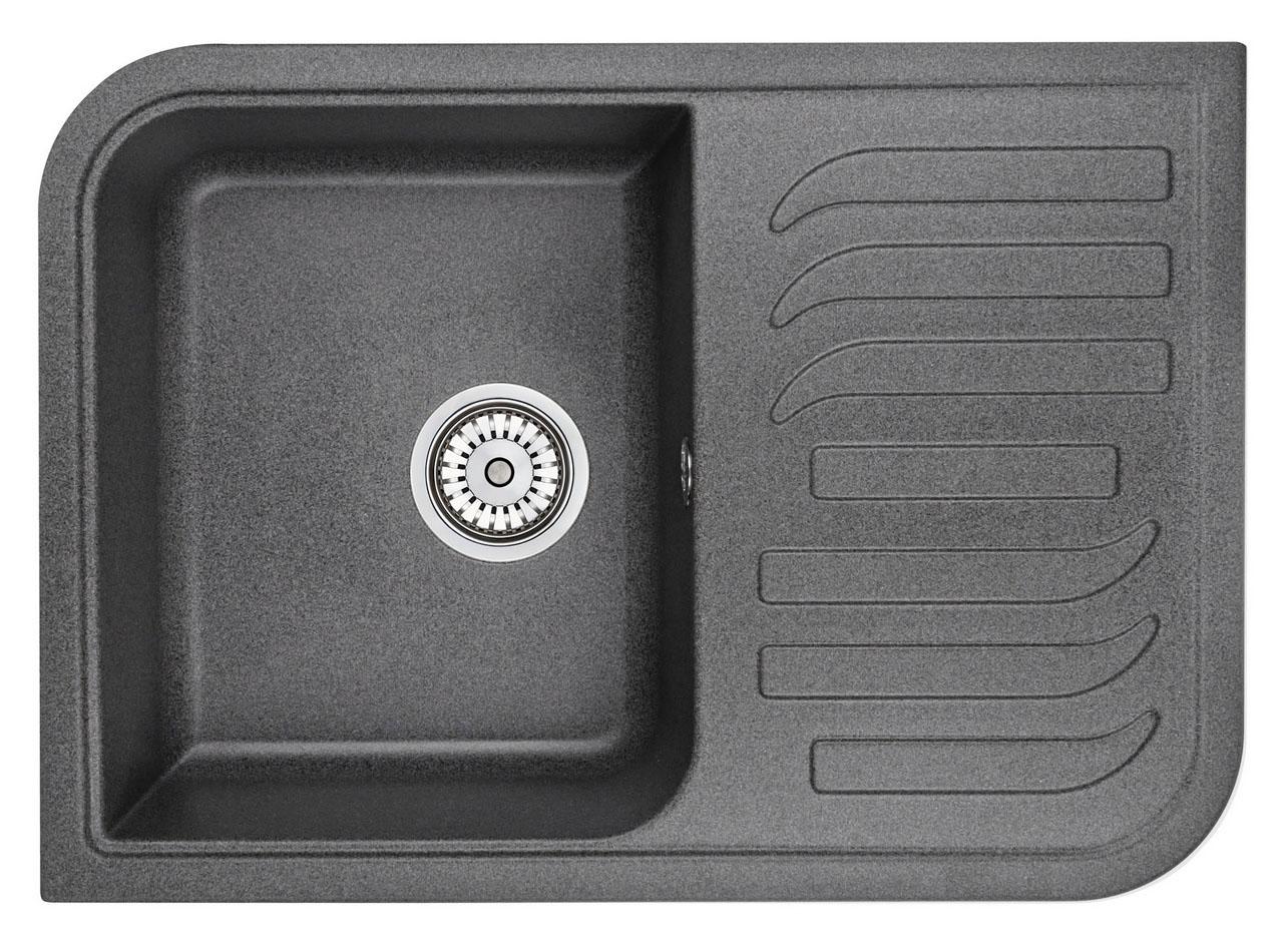 Кухонные мойки Granula GR-7001 графит