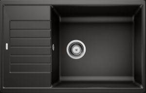 Врезная кухонная мойка Blanco ZIA XL 6 S Compact SILGRANIT PuraDur черный