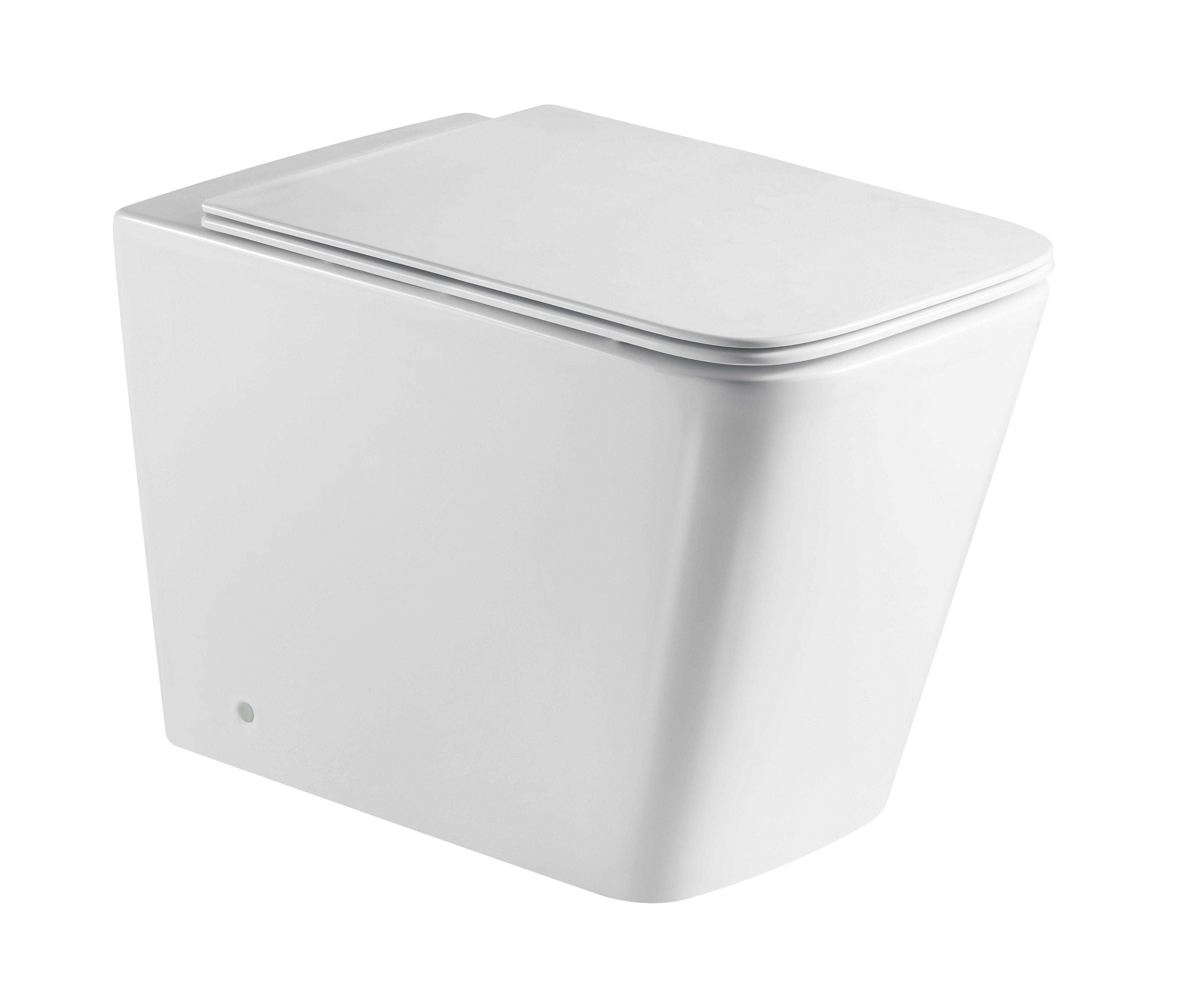 Унитаз напольный WeltWasser 60x41x35.5 WW GELBACH 002 GL-WT 10000003664 белый глянец