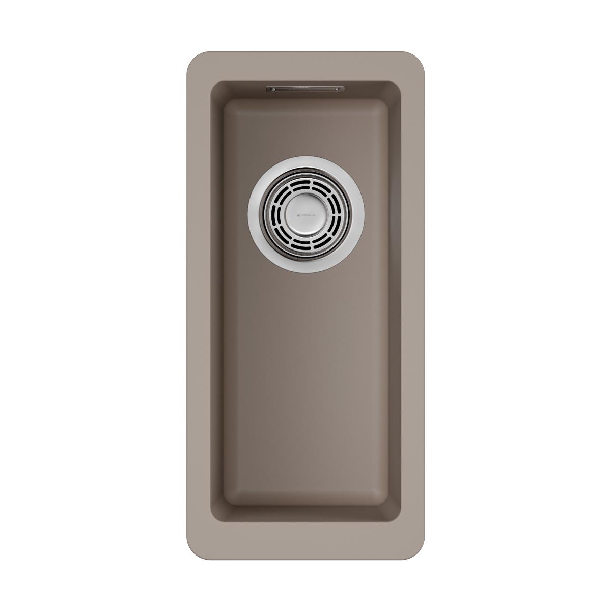 Врезная кухонная мойка Omoikiri Kata 20-U-SA бежевый 4993419