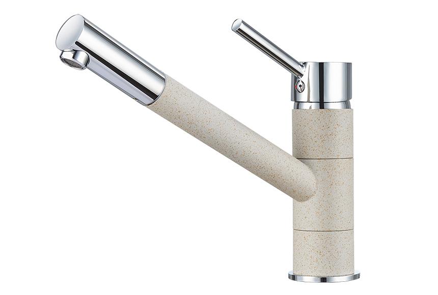 Смеситель для кухни (мойки) Granula среднеразмерный 0010 пирит