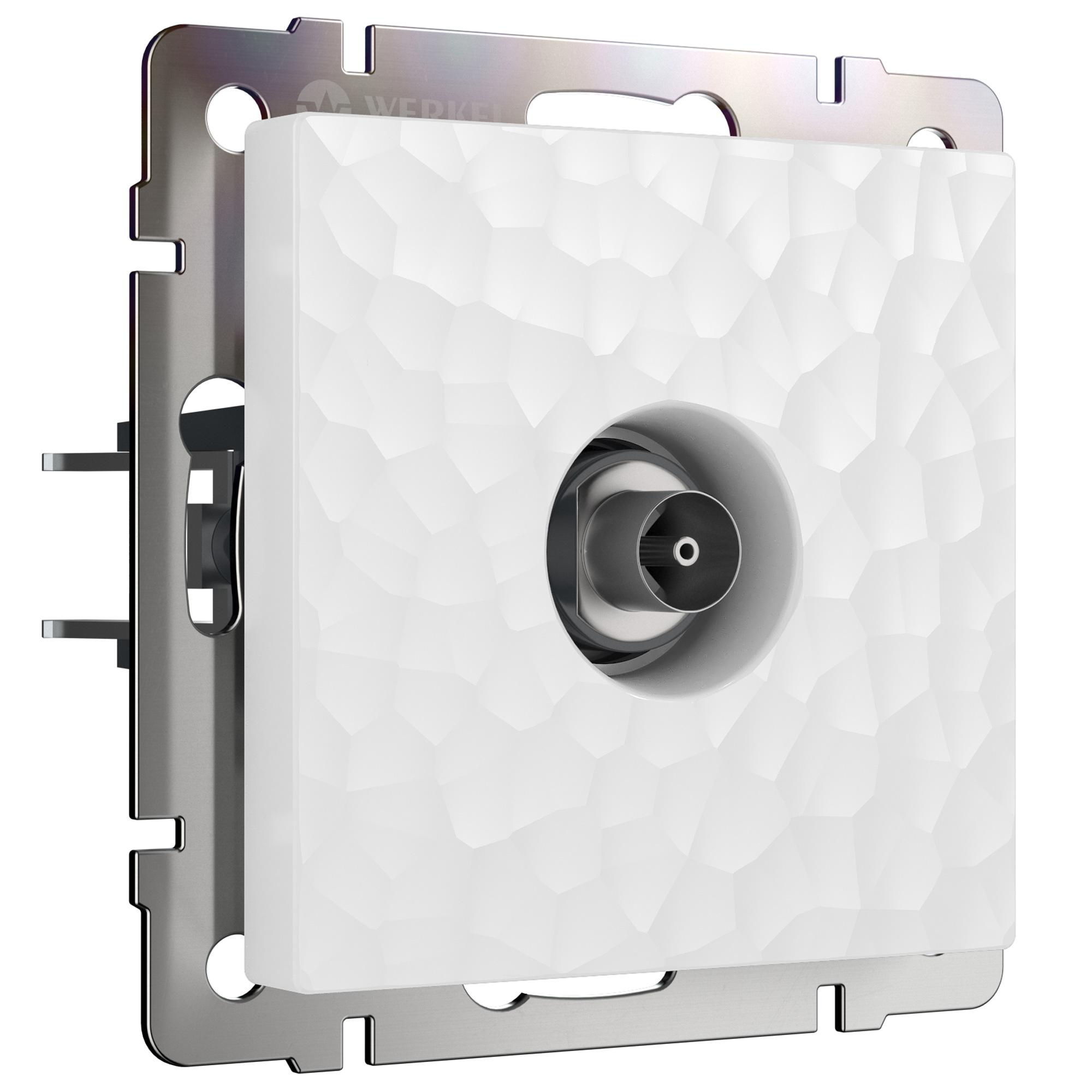 ТВ-розетка оконечная белый Werkel W1283001