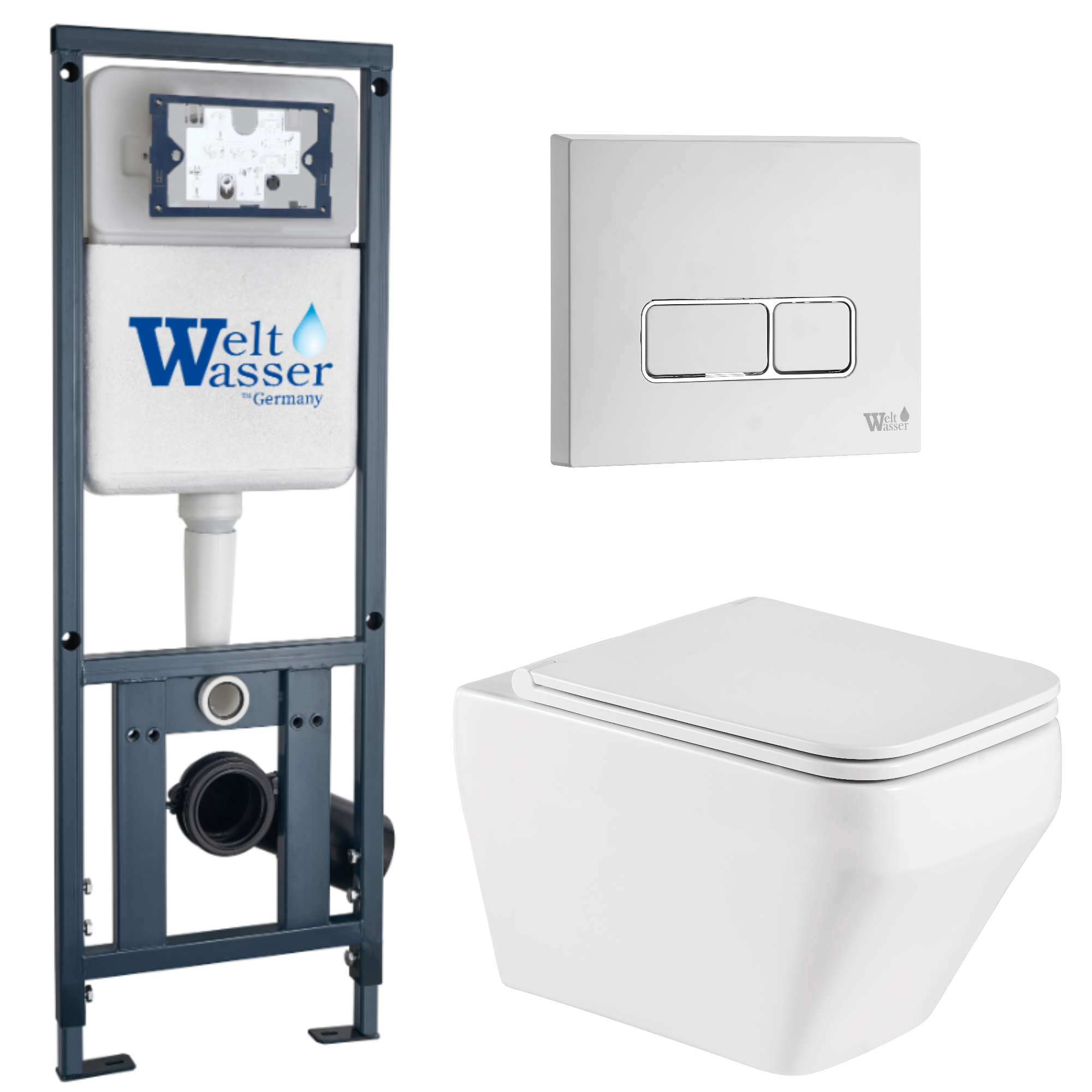 Комплект WeltWasser 10000011679 Hofbach 041 GL-WT + Marberg 410 + Marberg 410 SE GL-WT