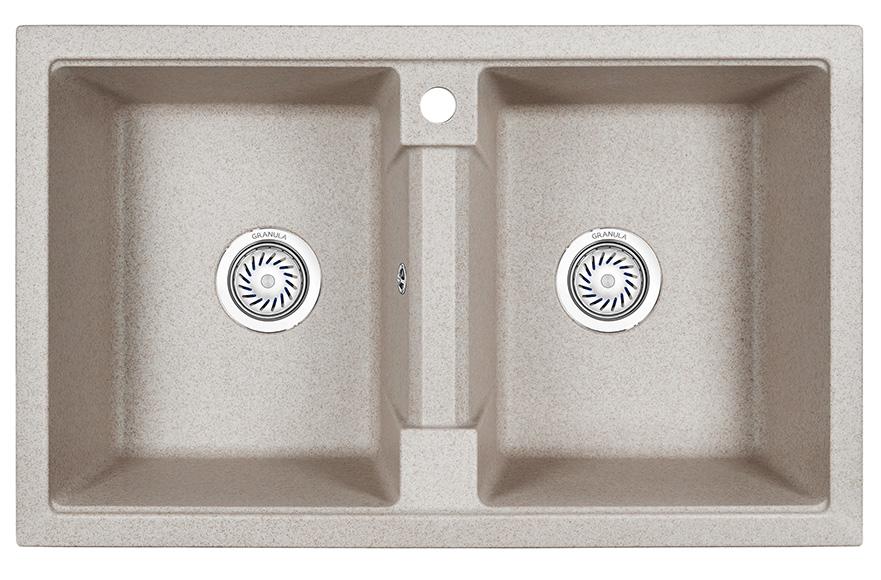 Врезная кухонная мойка Granula 8101 антик