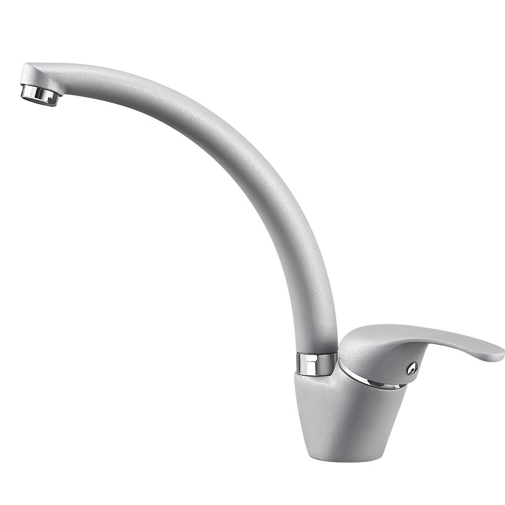 Смеситель для кухни (мойки) Granula 2024 алюминиум