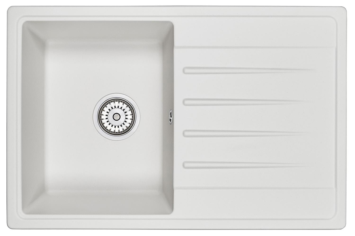 Кухонные мойки Granula ST-7602 белый