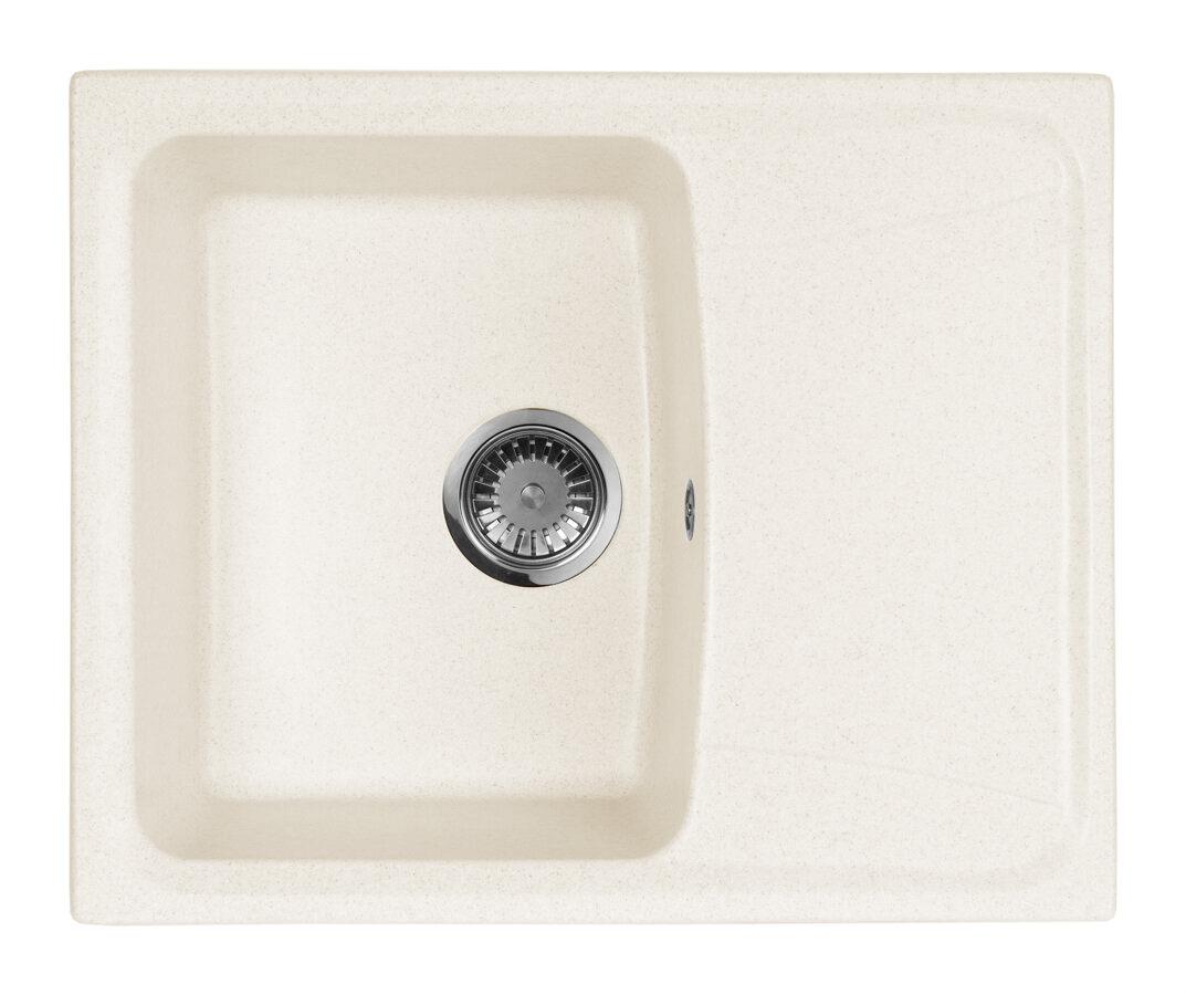 Мойка кухонная AquaGranitEx M-17K (331) белый