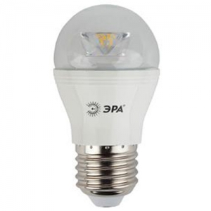 Лампа светодиодная ЭРА LED P45-7w-842-E27 (прозрачная)