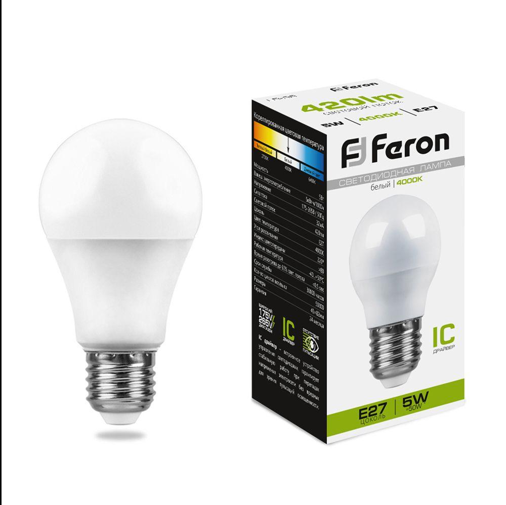 Лампа светодиодная Feron LB-38 25405