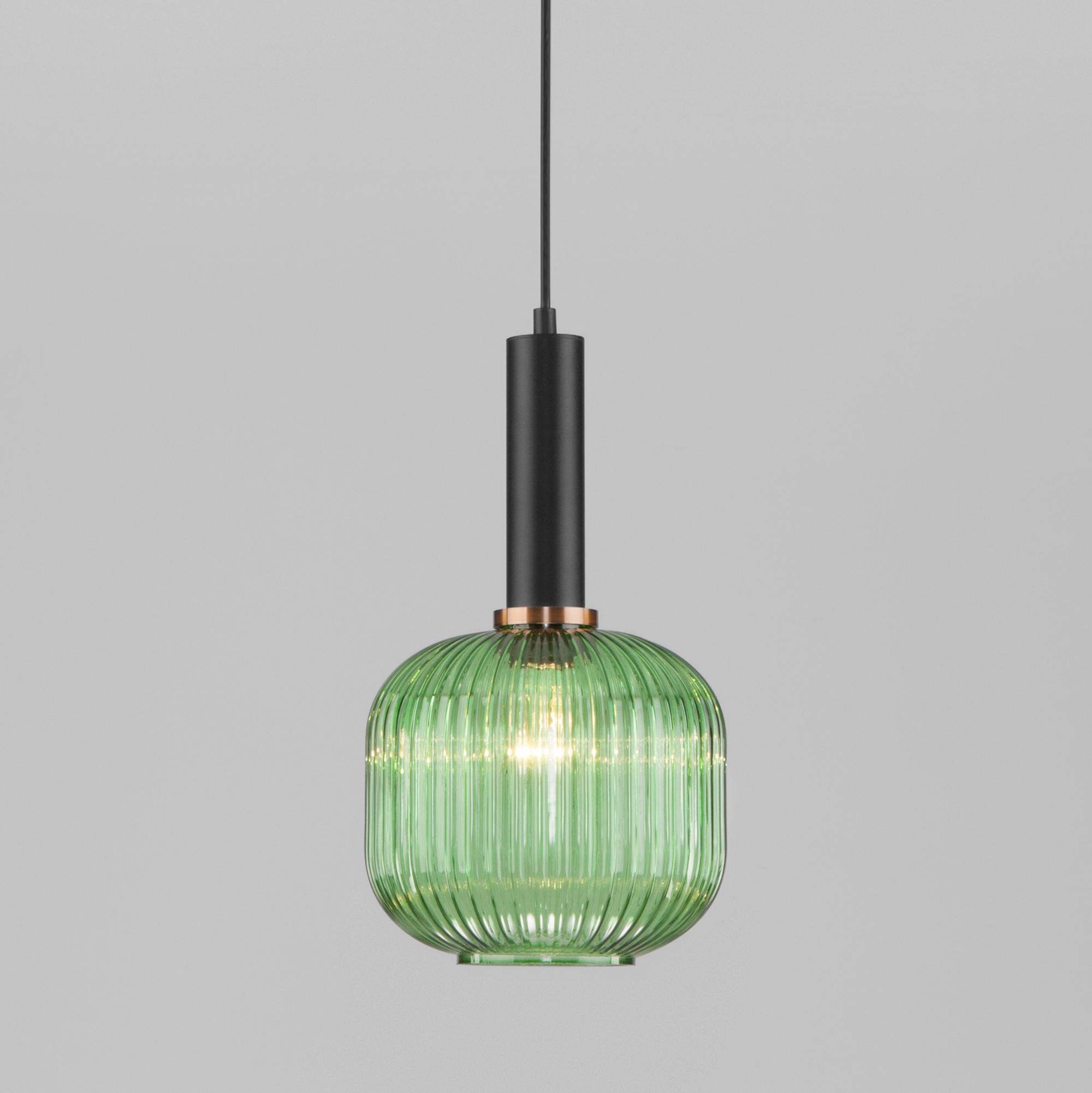 Подвесной светильник Eurosvet  50182/1 зеленый