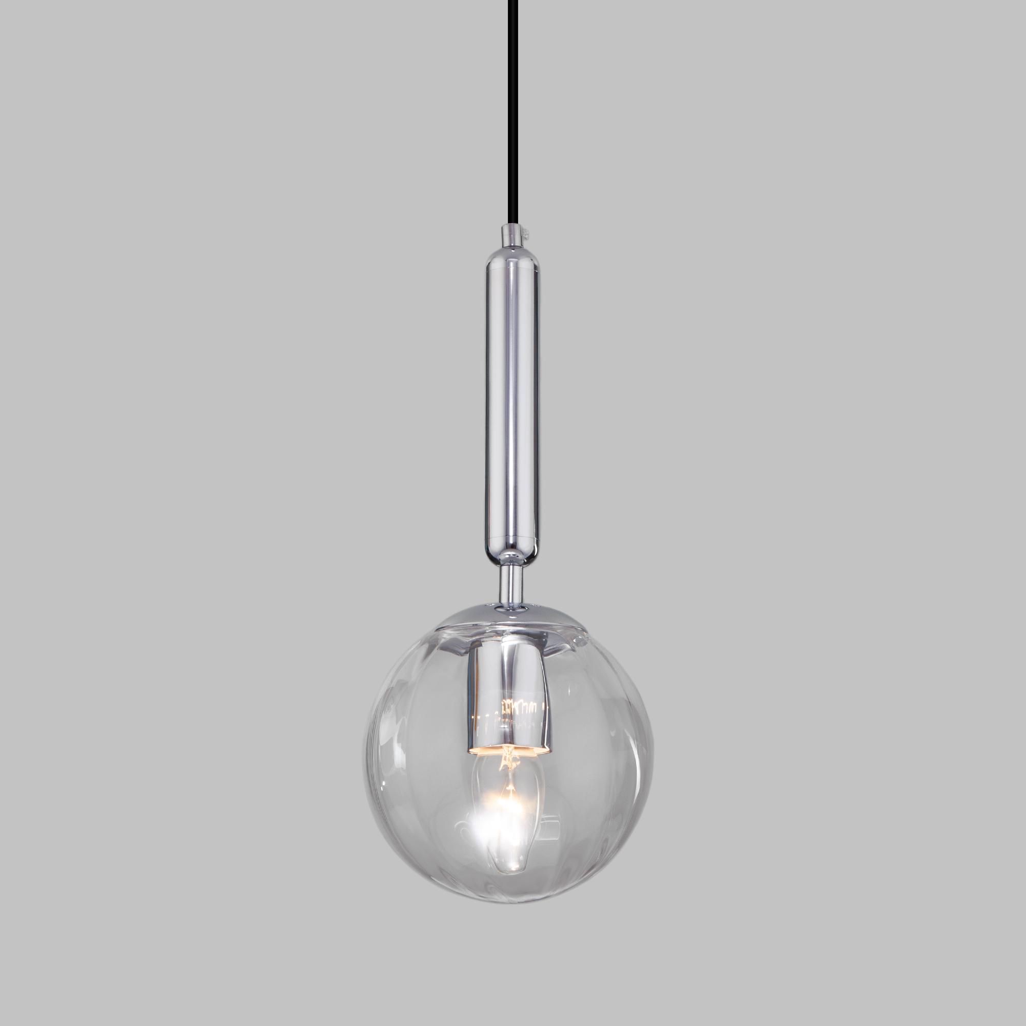 Подвесной светильник с плафоном Eurosvet 50208/1 прозрачный