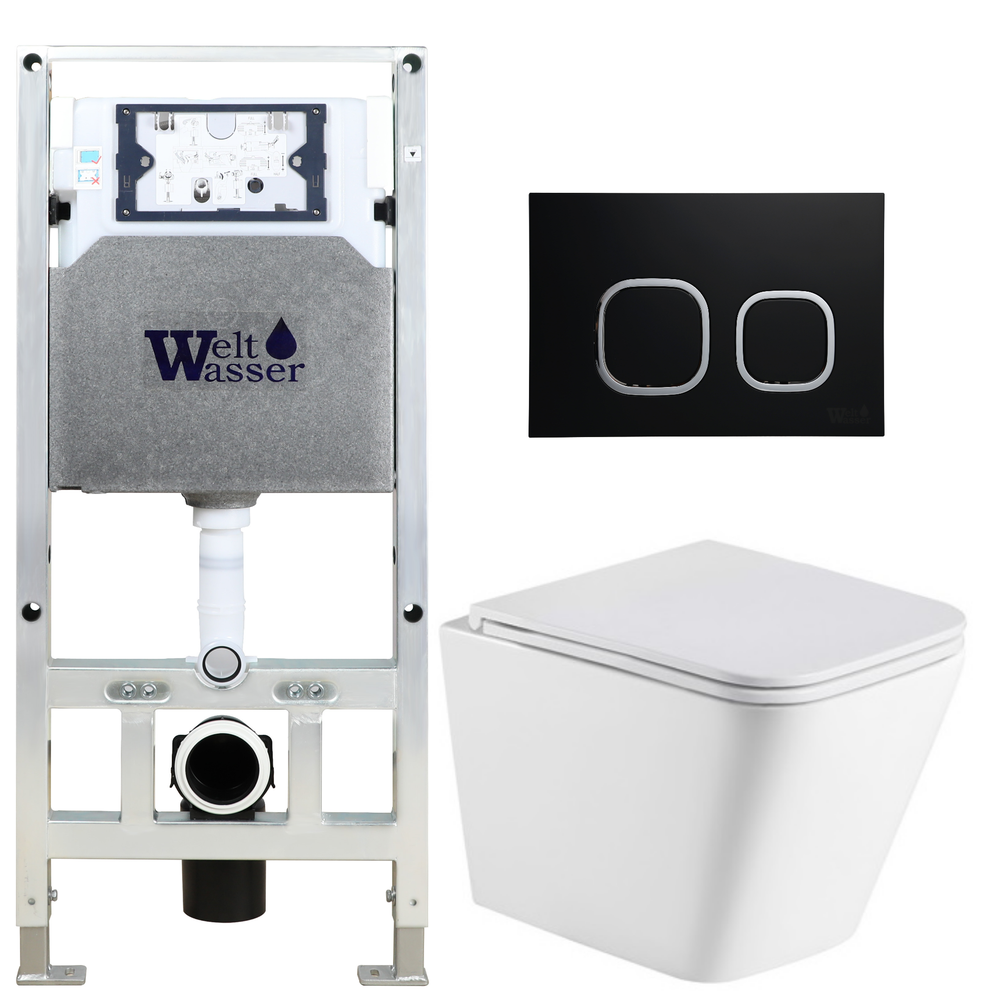 Комплект WeltWasser 10000011906 Gelbach 043 MT-WT + Amberg 506 ST + Amberg RD-BL