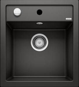 Врезная кухонная мойка Blanco DALAGO 45 SILGRANIT PuraDur черный