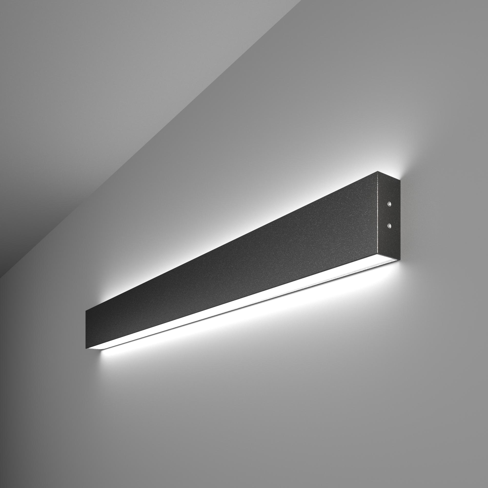 Линейный светильник Elektrostandard Pro 78см 30Вт 6500К черная шагрень 101-100-40-78