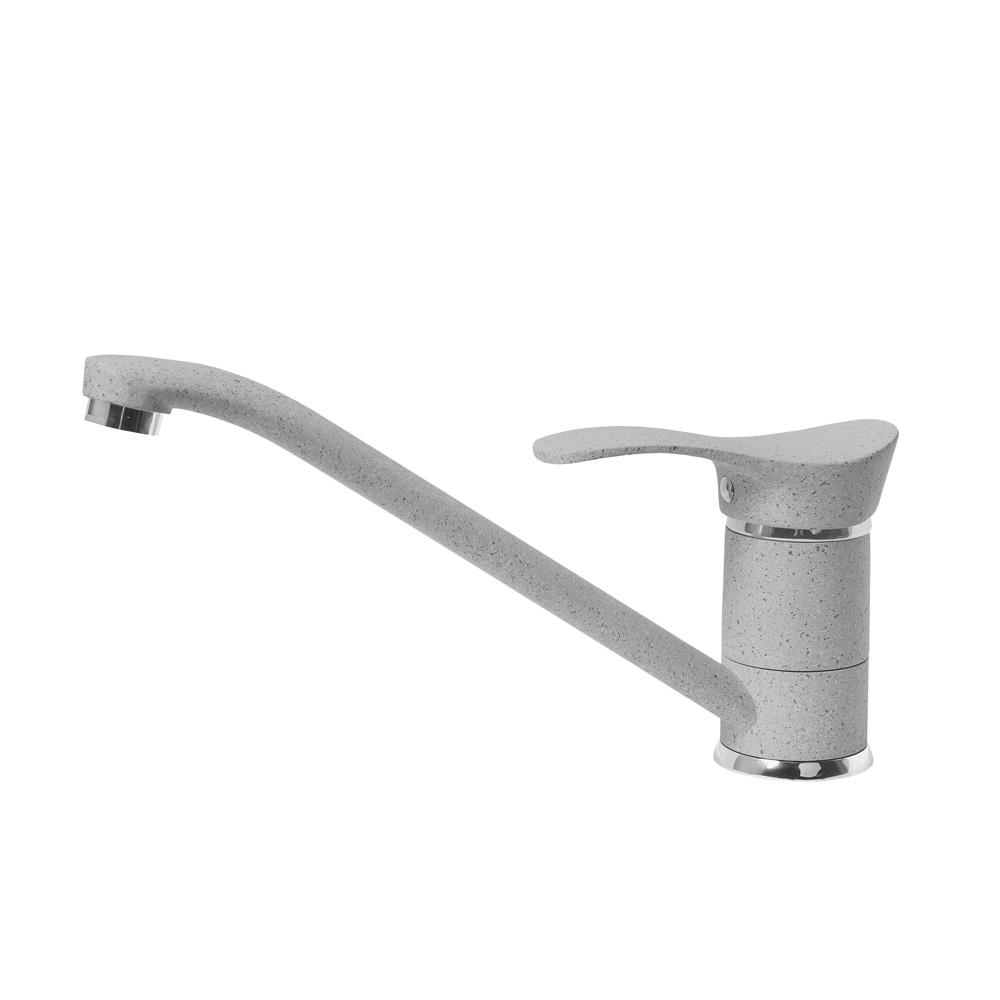 Смеситель для кухни AquaGranitEx C-1040 (310) серый