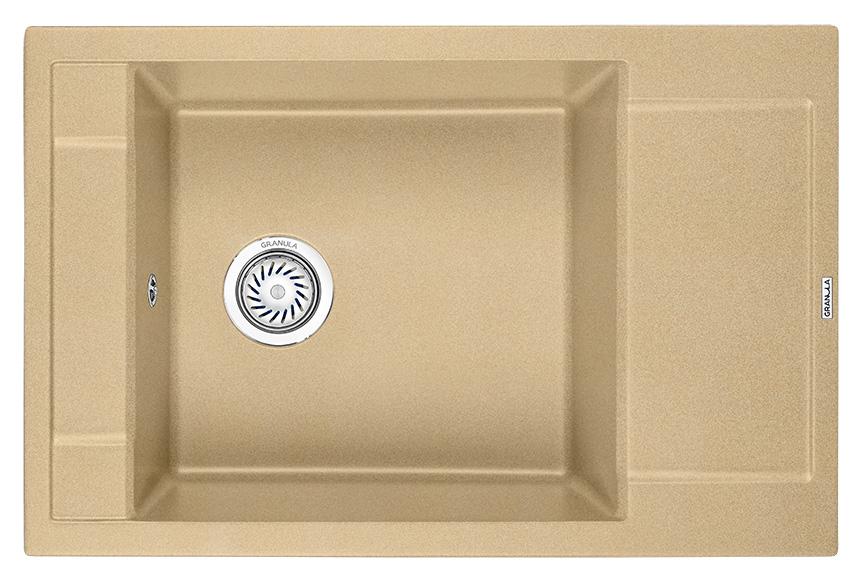 Врезная кухонная мойка Granula 7806 песок