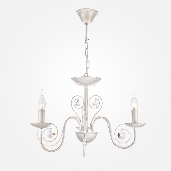 Люстра с двойным креплением Eurosvet 60018/3 белый с золотом