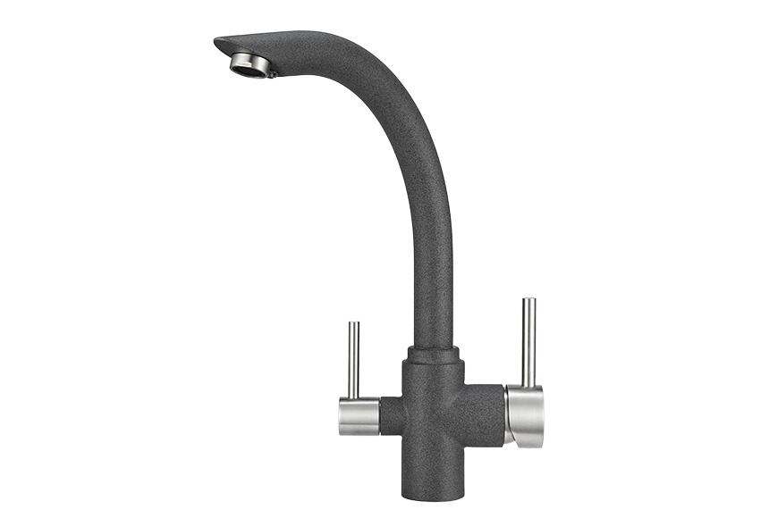 Смеситель для кухни (мойки) Granula 2304 графит