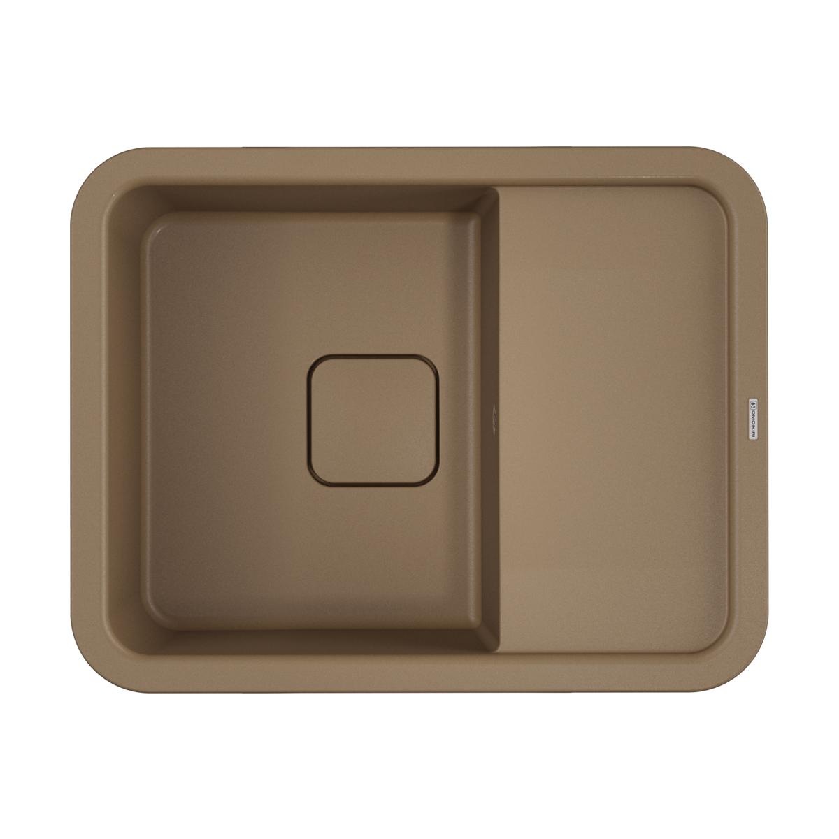 Врезная кухонная мойка Omoikiri Tasogare 65-CA карамель 4993486