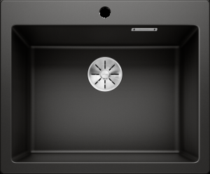 Врезная кухонная мойка Blanco PLEON 6 SILGRANIT PuraDur черный
