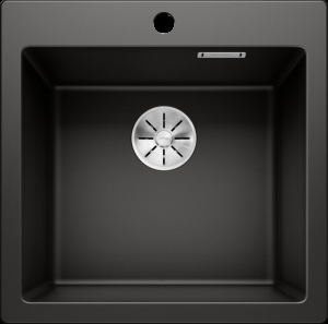 Врезная кухонная мойка Blanco PLEON 5 SILGRANIT PuraDur черный