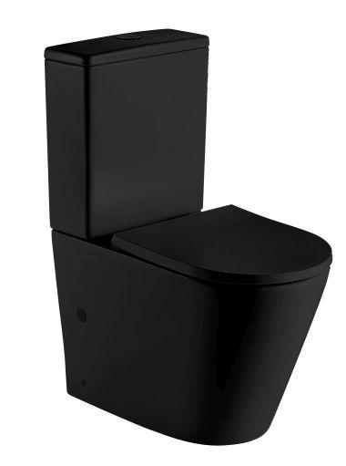 Унитаз компакт WeltWasser WW SALZBACH 011 MT-BL 10000012213 черный матовый