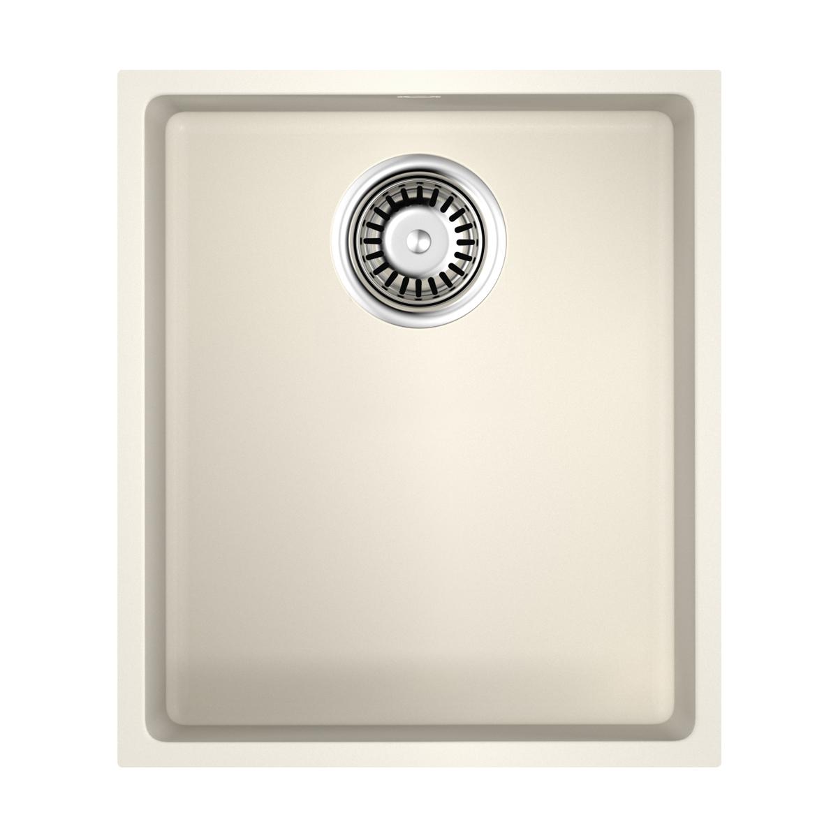 Врезная кухонная мойка Omoikiri Bosen 38-U-WH белый 4993160