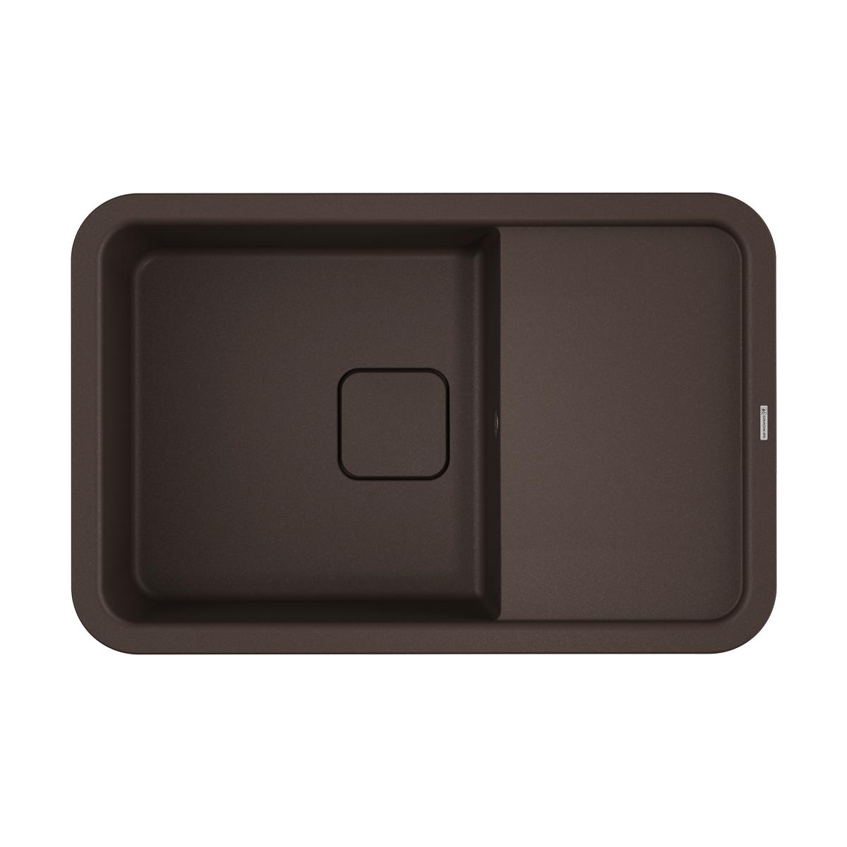 Врезная кухонная мойка Omoikiri Tasogare 78-DC темный шоколад 4993749