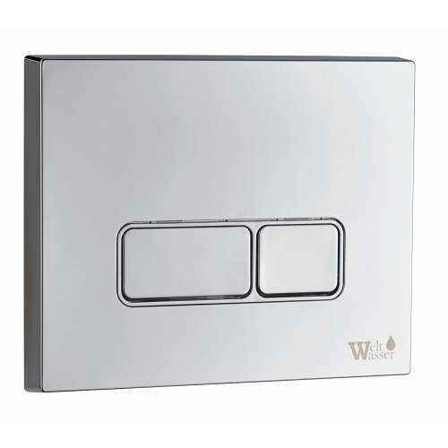 Кнопка для инсталляции WeltWasser WW Marberg 410 SE 10000005951 квадратная, хром