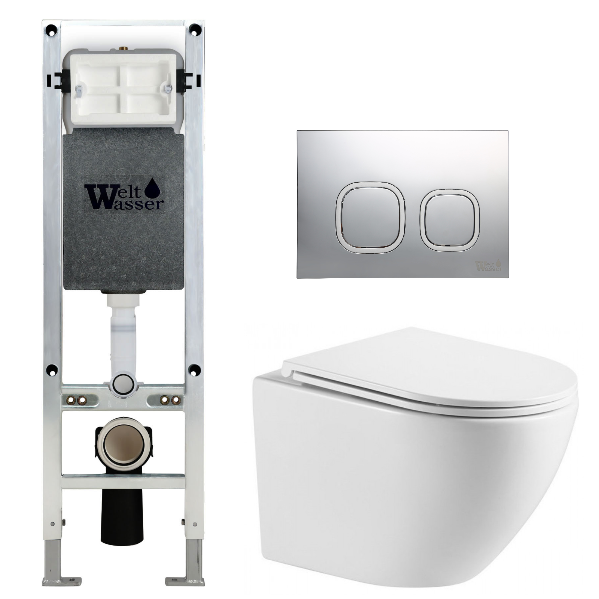 Комплект WeltWasser 10000011406 Merzbach 043 MT-WT + Amberg 350 ST + Amberg RD-CR