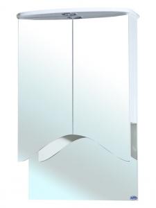 Зеркало-шкаф Bellezza Мимоза-50R белый с подсветкой