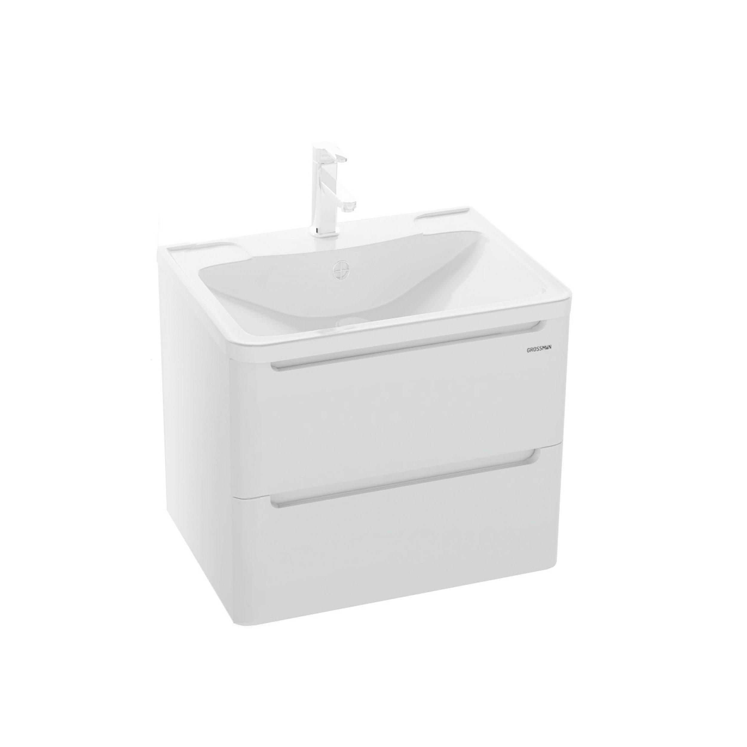 Тумба подвесная Grossman Адель 60 см 106006 белая