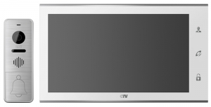 Комплект видеодомофона CTV-DP4105AHD белый