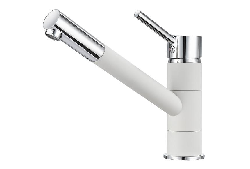 Смеситель для кухни (мойки) Granula среднеразмерный 0010 арктик