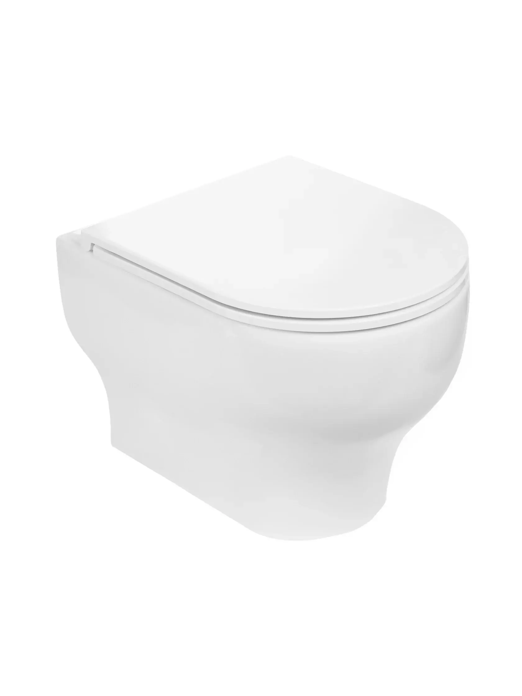 Унитаз подвесной WeltWasser 49x36.5x36 WW ERLENBACH 004 GL-WT 10000003807 белый глянец