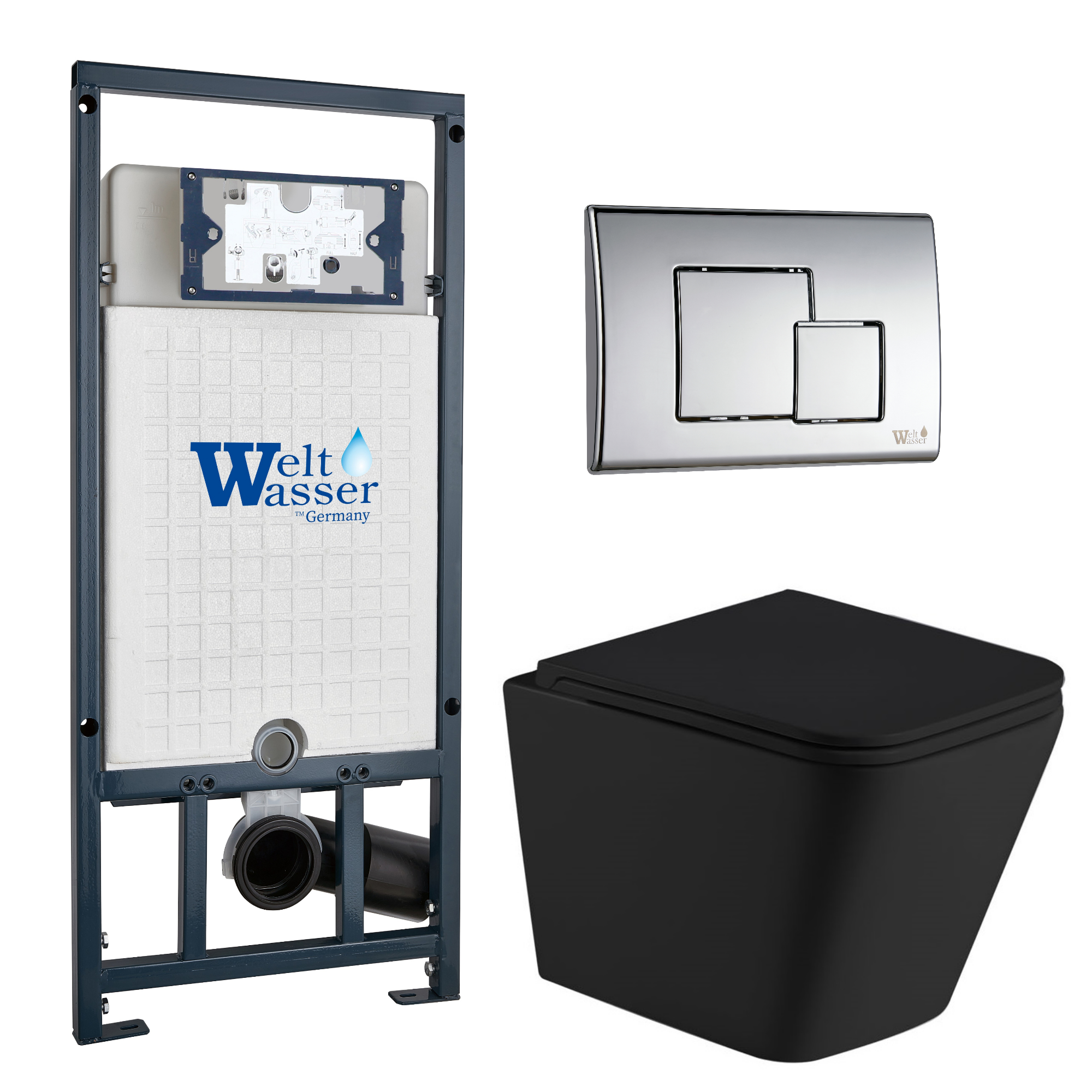 Комплект WeltWasser 10000012005 Gelbach 043 MT-BL + Marberg 507 + Marberg 507 SE CR