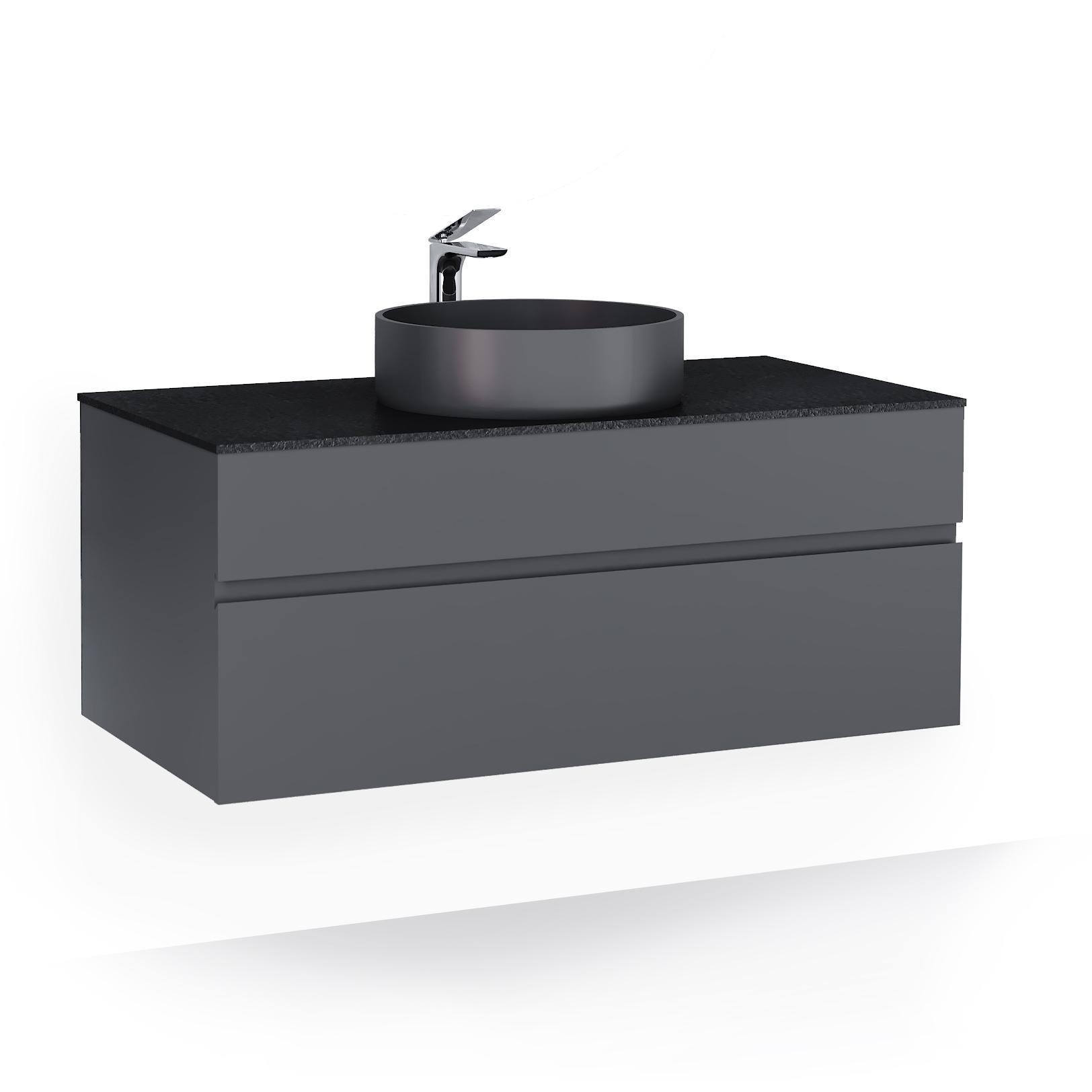 Тумба Raval Decent 100 подвесная Dec.01.100/A/RL антрацит