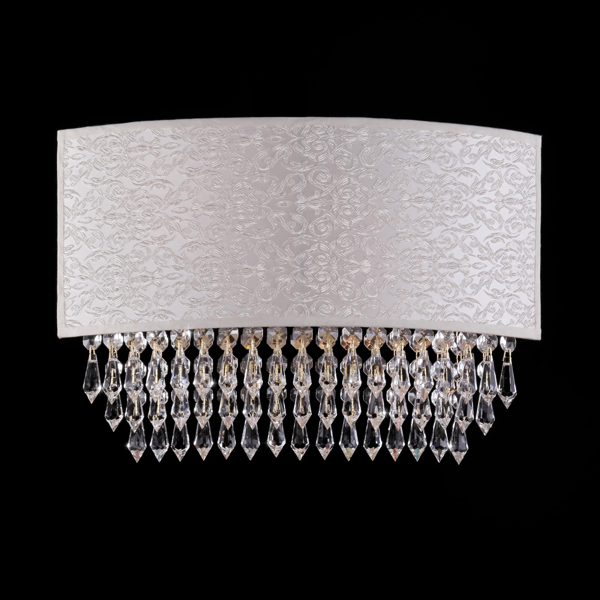 Бра в классическом стиле Bogate's 305/2 белый с золотом