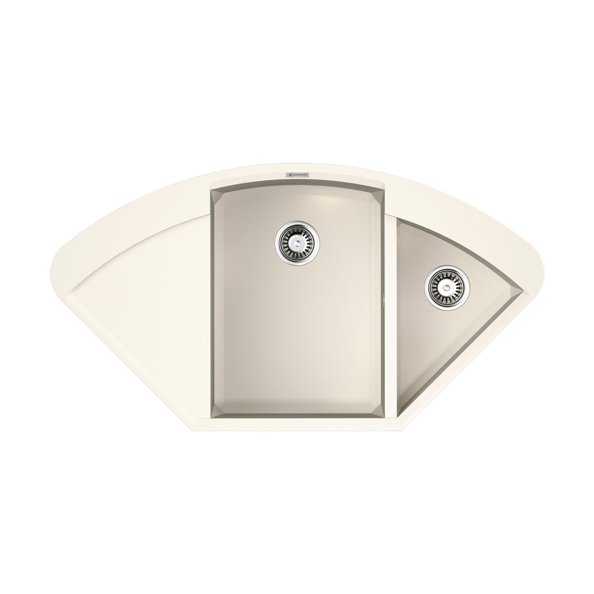 Врезная кухонная мойка Omoikiri Sakaime 105C-WH белый 4993137