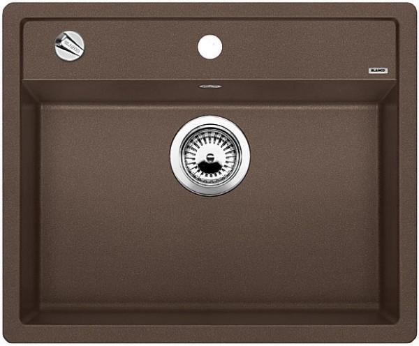 Врезная кухонная мойка Blanco DALAGO 6 SILGRANIT PuraDur кофе