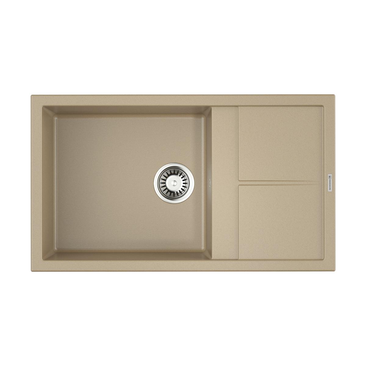 Врезная кухонная мойка Omoikiri Sumi 86-CH шампань 4993653