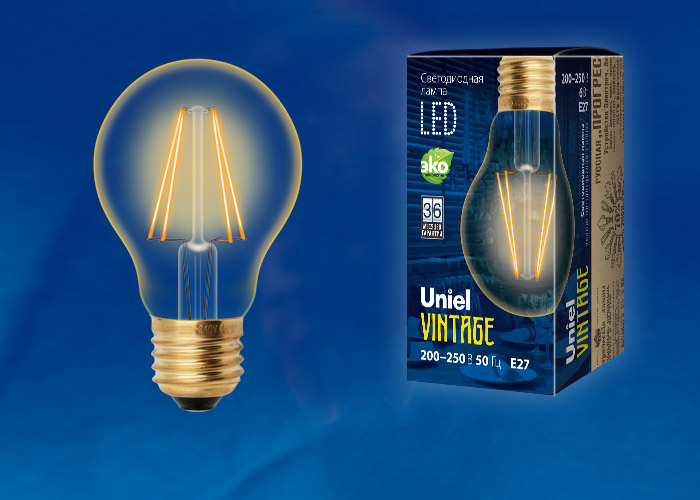 Лампа светодиодная Uniel VINTAGE UL-00002355