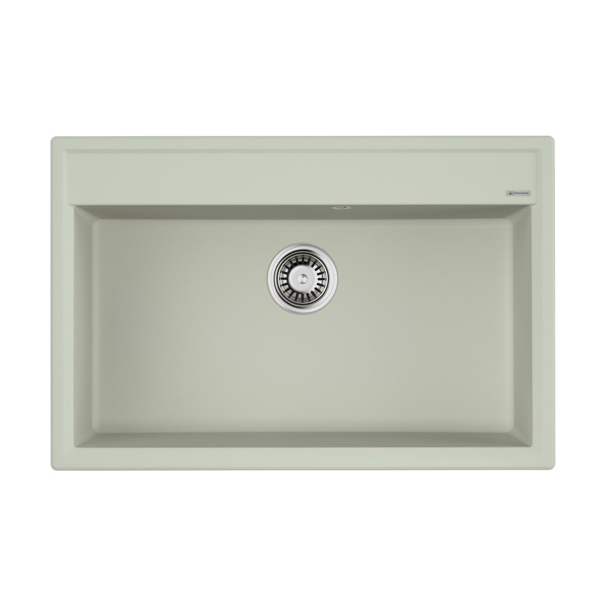 Врезная кухонная мойка Omoikiri Daisen 77-PA пастила 4993626