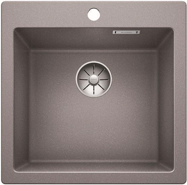 Врезная кухонная мойка Blanco PLEON 5 SILGRANIT PuraDur алюметаллик