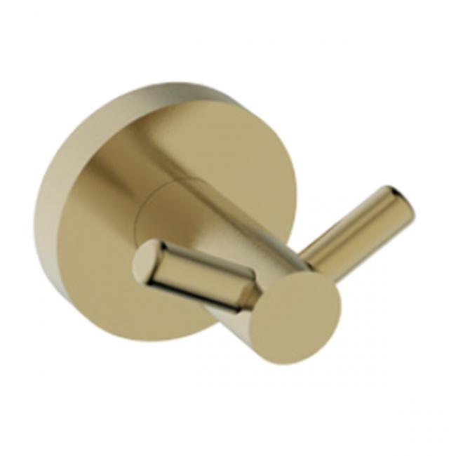 Крючок двойной (латунь) Kaiser KH-4102 бронза